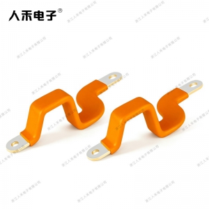 銅排熱縮絕緣導(dǎo)電硬母排 動力電池連接件